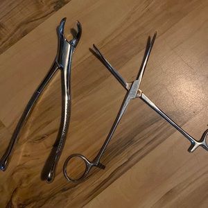 Dental vintage oral tool and doctor’s surgical tool …